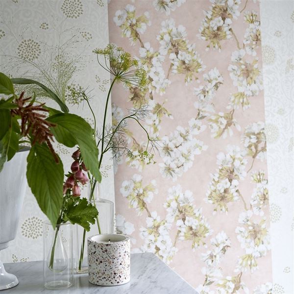 Fleur D Assam Wallpaper - Cameo